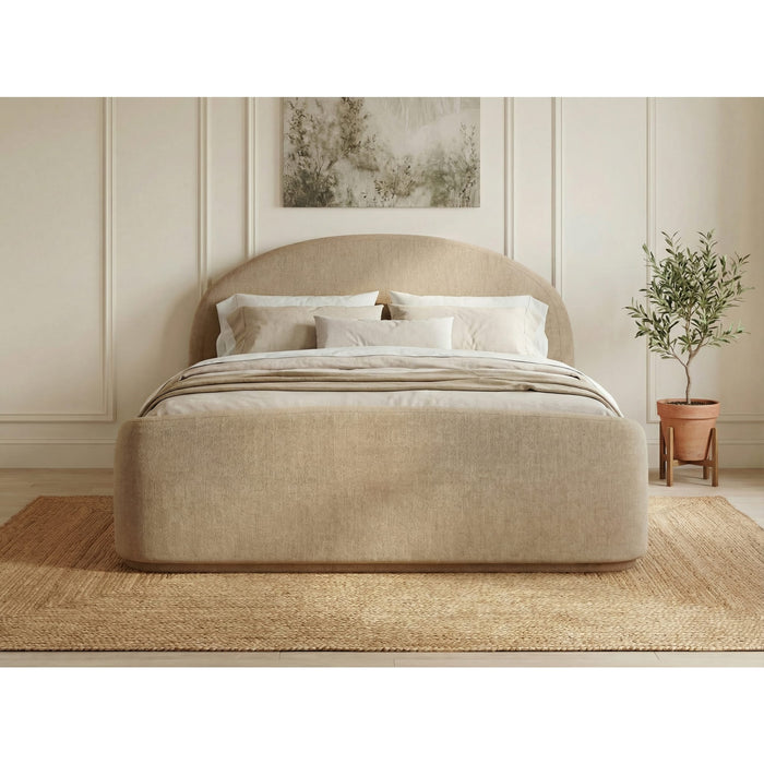 Modus Furniture Colton Uph Bed  Sourdough  WR2UH  Main Image