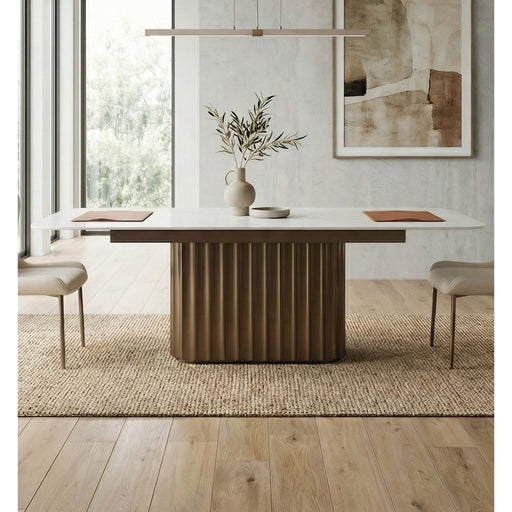 Modus Furniture Conway 7187 Ext Dn Tbl  V Bz 655450503535 WW3H60 Main Image