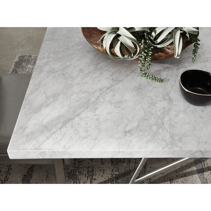 Modus Furniture Coral Marble Rectangular Dining Table 655450279287 3N2560 Image 3