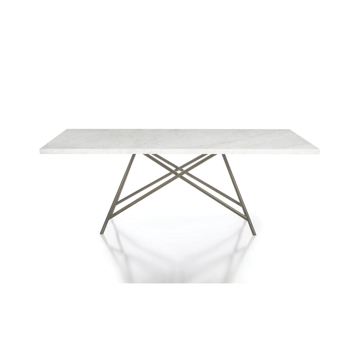 Modus Coral Marble Rectangular Dining Table Image 5