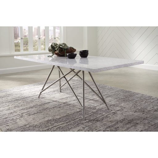 Modus Coral Marble Rectangular Dining Table Main Image
