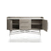Modus Coral Marble Top Rectangular Sideboard in Antique GreyImage 5