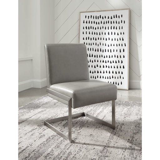 Modus Coral Synthetic Leather Upholstered Dining Chair Main Image