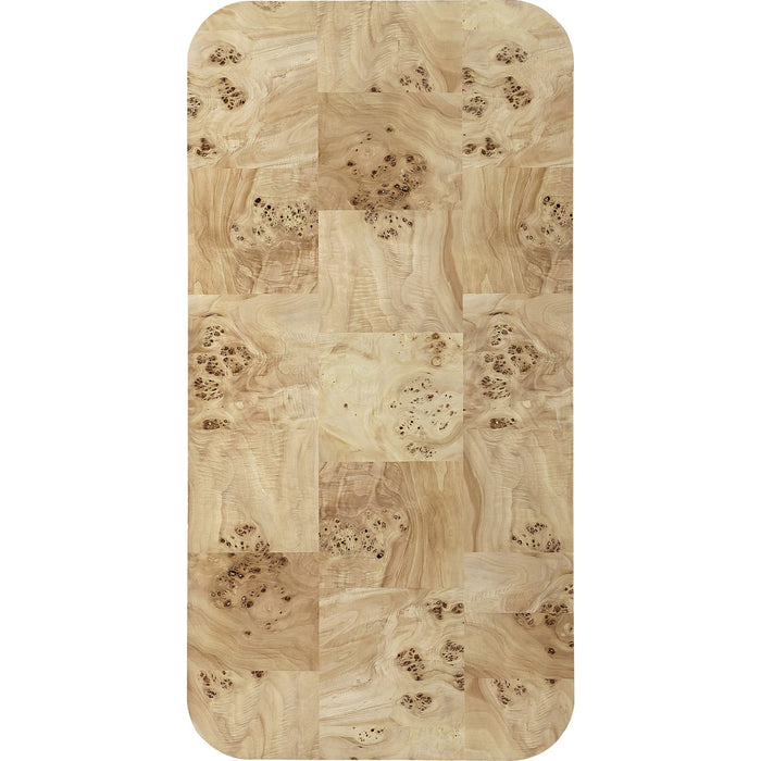 Modus Furniture Cosmo Mappa Burl Coffee Table in Amber Kiss 655450461170 SJWD21 Image 5