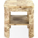 Modus Furniture Cosmo Mappa Burl End Table in Amber Kiss 655450461194 SJWD22 Image 2