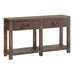 Modus Craster Reclaimed Wood Console Table in Smoky TaupeImage 2