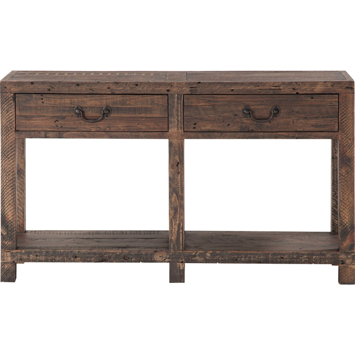 Modus Furniture Craster Reclaimed Wood Console Table in Smoky Taupe 655450170591 8S3923 Image 3