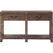 Modus Furniture Craster Reclaimed Wood Console Table in Smoky Taupe 655450170591 8S3923 Image 3
