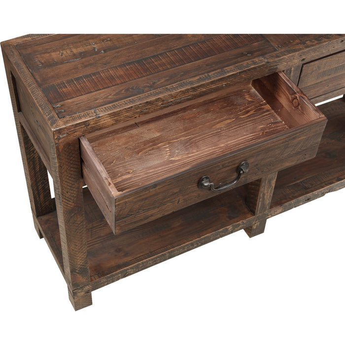Modus Furniture Craster Reclaimed Wood Console Table in Smoky Taupe 655450170591 8S3923 Image 4