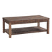 Modus Craster Reclaimed Wood Rectangular Coffee Table in Smoky Taupe Image 2