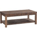 Modus Furniture Craster Reclaimed Wood Rectangular Coffee Table in Smoky Taupe 655450170584 8S3921 Image 2