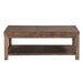 Modus Craster Reclaimed Wood Rectangular Coffee Table in Smoky Taupe Image 3