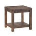 Modus Craster Reclaimed Wood Square Side Table in Smoky TaupeImage 2