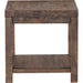 Modus Furniture Craster Reclaimed Wood Square Side Table in Smoky Taupe 655450170577 8S3922 Image 3