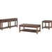 Modus Furniture Craster Reclaimed Wood Square Side Table in Smoky Taupe 655450170577 8S3922 Image 4