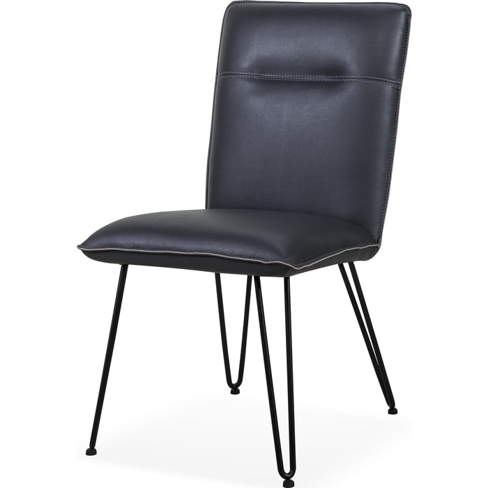 Modus Furniture Demi Hairpin Leg Modern Dining Chair in Cobalt 655450149924 9LE866D Image 3
