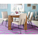 Modus Furniture Demi Hairpin Leg Modern Dining Chair in Taupe 655450144868 9LE266D Image 1