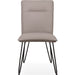 Modus Furniture Demi Hairpin Leg Modern Dining Chair in Taupe 655450144868 9LE266D Image 2