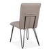 Modus Demi Hairpin Leg Modern Dining Chair in Taupe Image 4