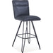Modus Furniture Demi Hairpin Leg Swivel Bar Stool in Cobalt 655450172694 9LE868D Image 1