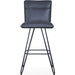 Modus Furniture Demi Hairpin Leg Swivel Bar Stool in Cobalt 655450172694 9LE868D Image 2
