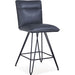Modus Furniture Demi Hairpin Leg Swivel Counter Stool in Cobalt 655450172717 9LE870D Image 1