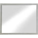 Modus Furniture Destination Floating Glass Mirror in Cotton Grey 655450270093 DEZ783 Image 3