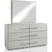 Modus Furniture Destination Six Drawer Dresser in Cotton Grey (2024) 655450431548 DEZ782A Image 2