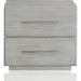 Modus Furniture Destination Two Drawer Nightstand in Cotton Grey 655450270079 DEZ781 Image 3