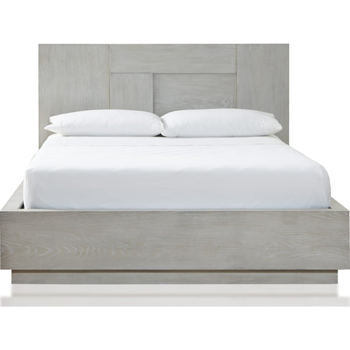Modus Furniture Destination Wood Panel Bed in Cotton Grey  DEZ7H  Image 3