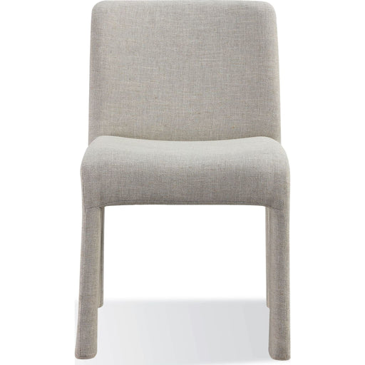 Modus Furniture Devon Fully Upholstered Dining Chair in Turtle Dove Linen 655450423529 PWNC63C Image 1