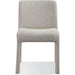 Modus Furniture Devon Fully Upholstered Dining Chair in Turtle Dove Linen 655450423529 PWNC63C Image 1