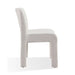 Modus Devon Fully Upholstered Dining Chair in Turtle Dove Linen Image 3