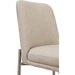 Modus Furniture Dion Upholstered Counter Stool in Camel Synthetic Leather and Brushed Nickel Metal 655450458866 PWTB69JPG Image 4