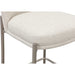 Modus Furniture Dion Upholstered Counter Stool in Natural Light Linen and Brushed Nickel Metal 655450458880 PWTB69JMW Image 5