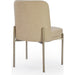 Modus Furniture Dion Upholstered Dining Chair in Camel Synthetic Leather and Brushed Nickel Metal 655450423475 PWTB63JPG Image 1