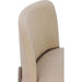Modus Furniture Dion Upholstered Dining Chair in Camel Synthetic Leather and Brushed Nickel Metal 655450423475 PWTB63JPG Image 2