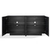 Modus Doheny Wood and Metal  Two Door Sideboard in Black and BrassImage 2