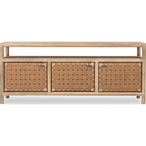 Modus Furniture Dorsey 72W Wvn Ent Cnsl  Grnl 655450490453 NSPV2672 Image 1