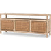 Modus Furniture Dorsey 72W Wvn Ent Cnsl  Grnl 655450490453 NSPV2672 Image 1