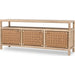 Modus Furniture Dorsey 72W Wvn Ent Cnsl  Grnl 655450490453 NSPV2672 Image 2