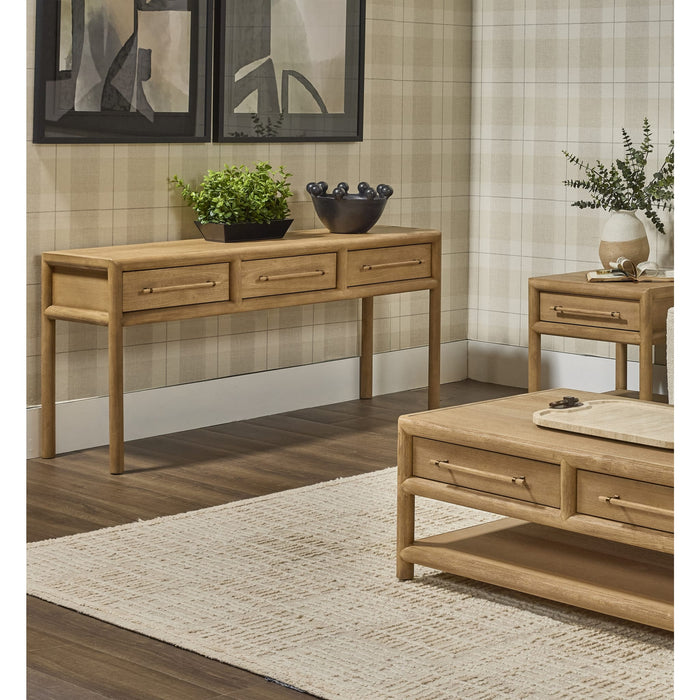 Modus Furniture Dorsey Console Table  Granola 655450490422 NSPV23 Main Image