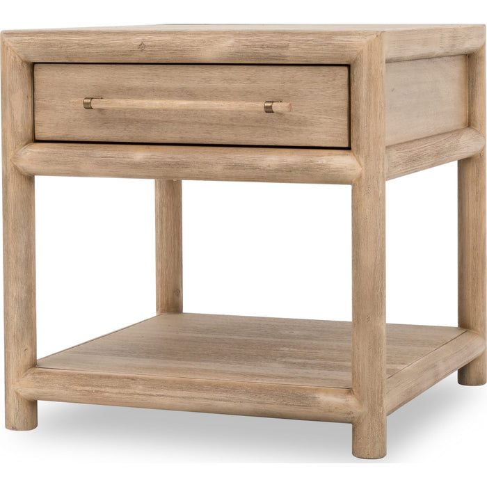 Modus Furniture Dorsey End Table  Granola 655450490439 NSPV22 Image 2