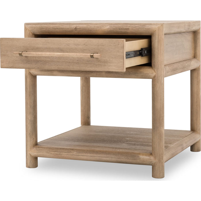 Modus Furniture Dorsey End Table  Granola 655450490439 NSPV22 Image 3