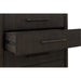 Modus Furniture Dorsey Five Drawer Chest in Basalt Grey 655450430077 NSU584 Image 3