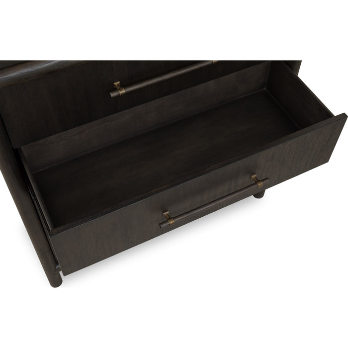 Modus Furniture Dorsey Five Drawer Chest in Basalt Grey 655450430077 NSU584 Image 4