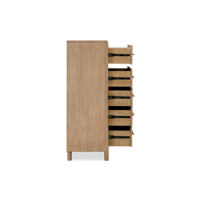 Modus Dorsey Five Drawer Chest in GranolaImage 4