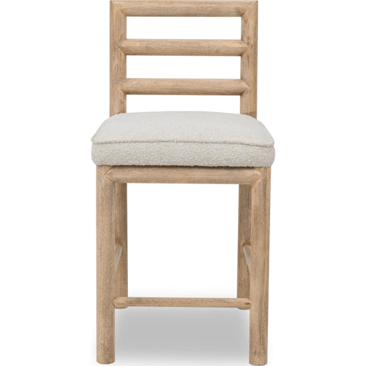 Modus Furniture Dorsey Ladder Back Counter Stool in Granola and Ricotta 655450490842 NSPV70 Image 1