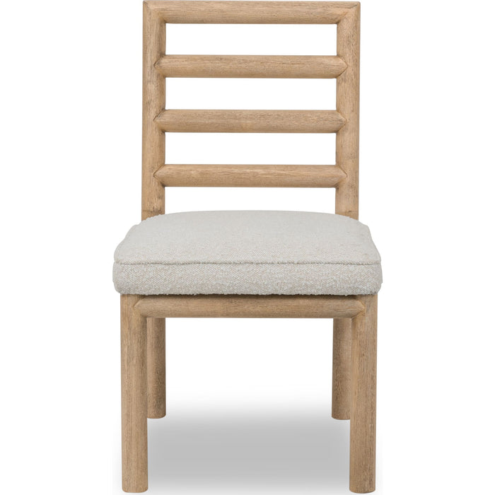 Modus Furniture Dorsey Ladder Back Dining Chair in Granola and Ricotta 655450490637 NSPV64 Image 1