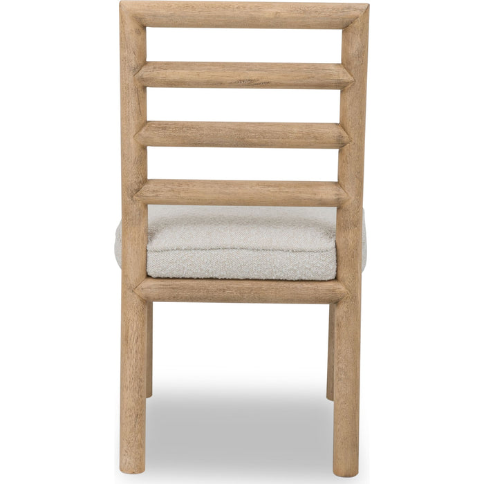 Modus Furniture Dorsey Ladder Back Dining Chair in Granola and Ricotta 655450490637 NSPV64 Image 4